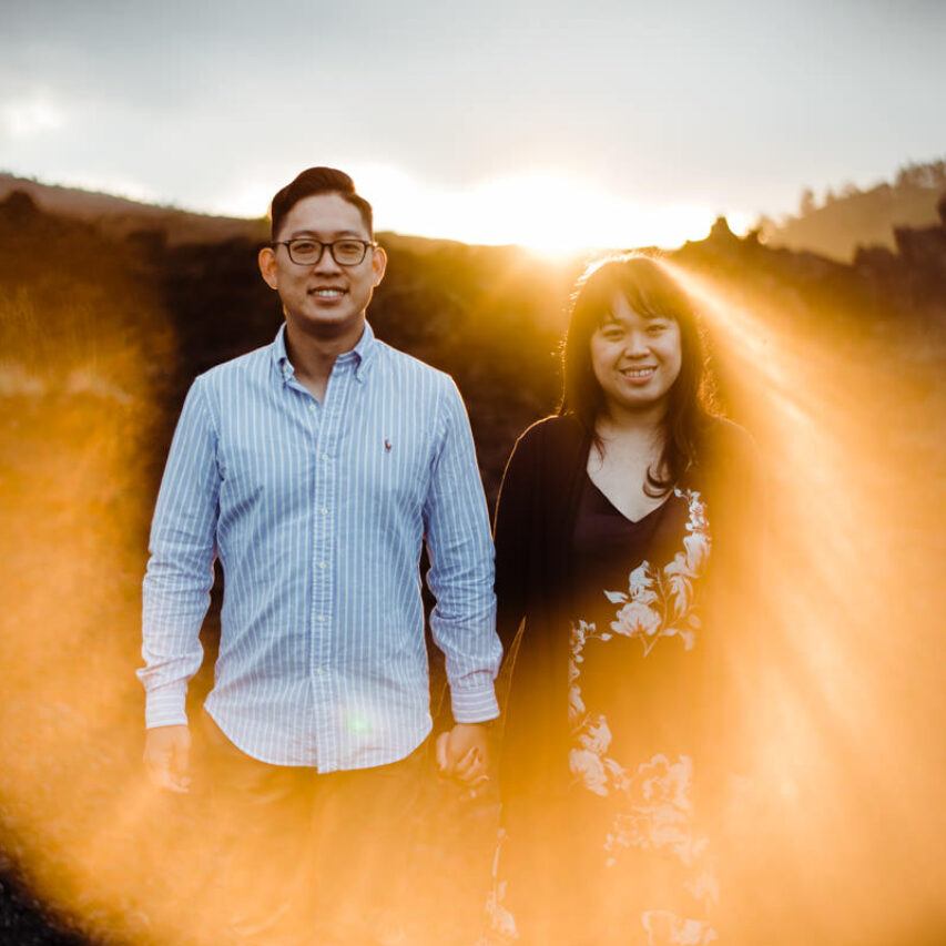 pre wedding location in Mount Batur, Bali