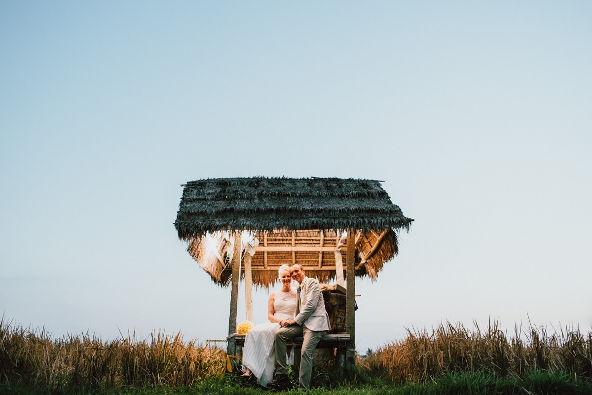 Intimate wedding in Ubud