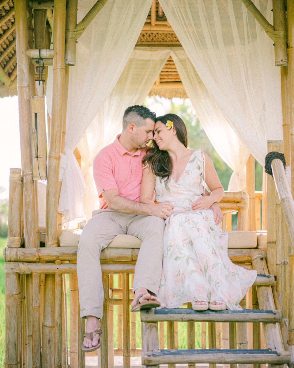 Honeymoon photo session in Bali