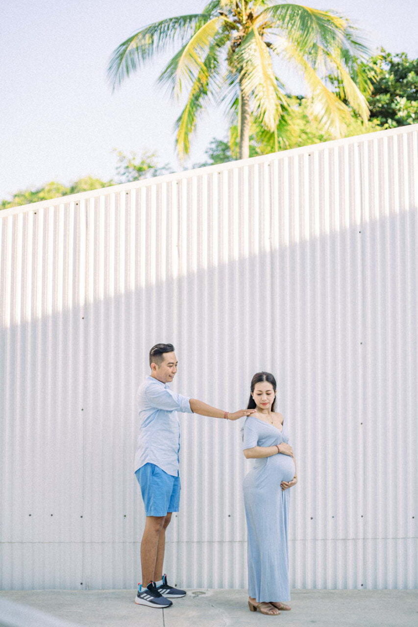 Outdoor Maternity Photoshoot of Gian & Yoki