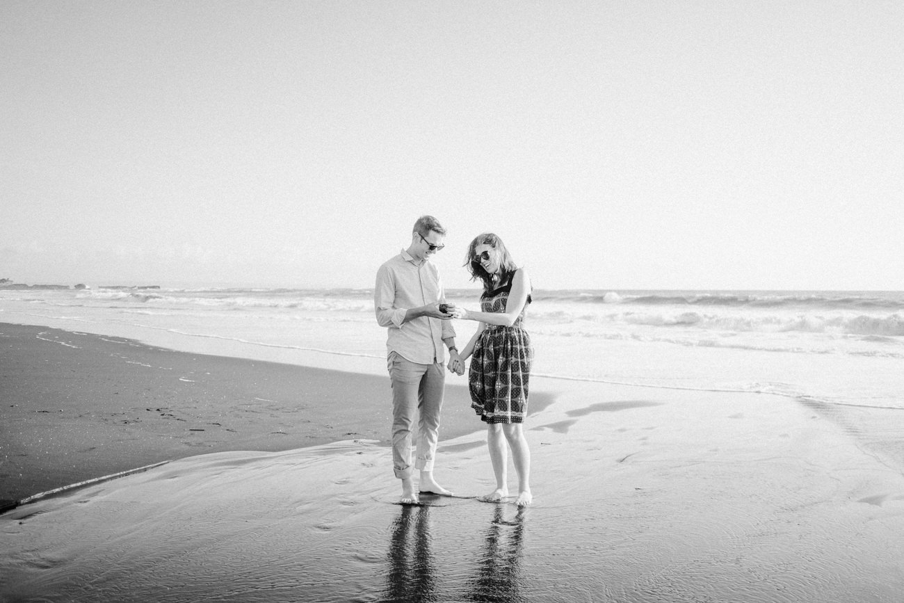 Engagement photos in Nyanyi Beach
