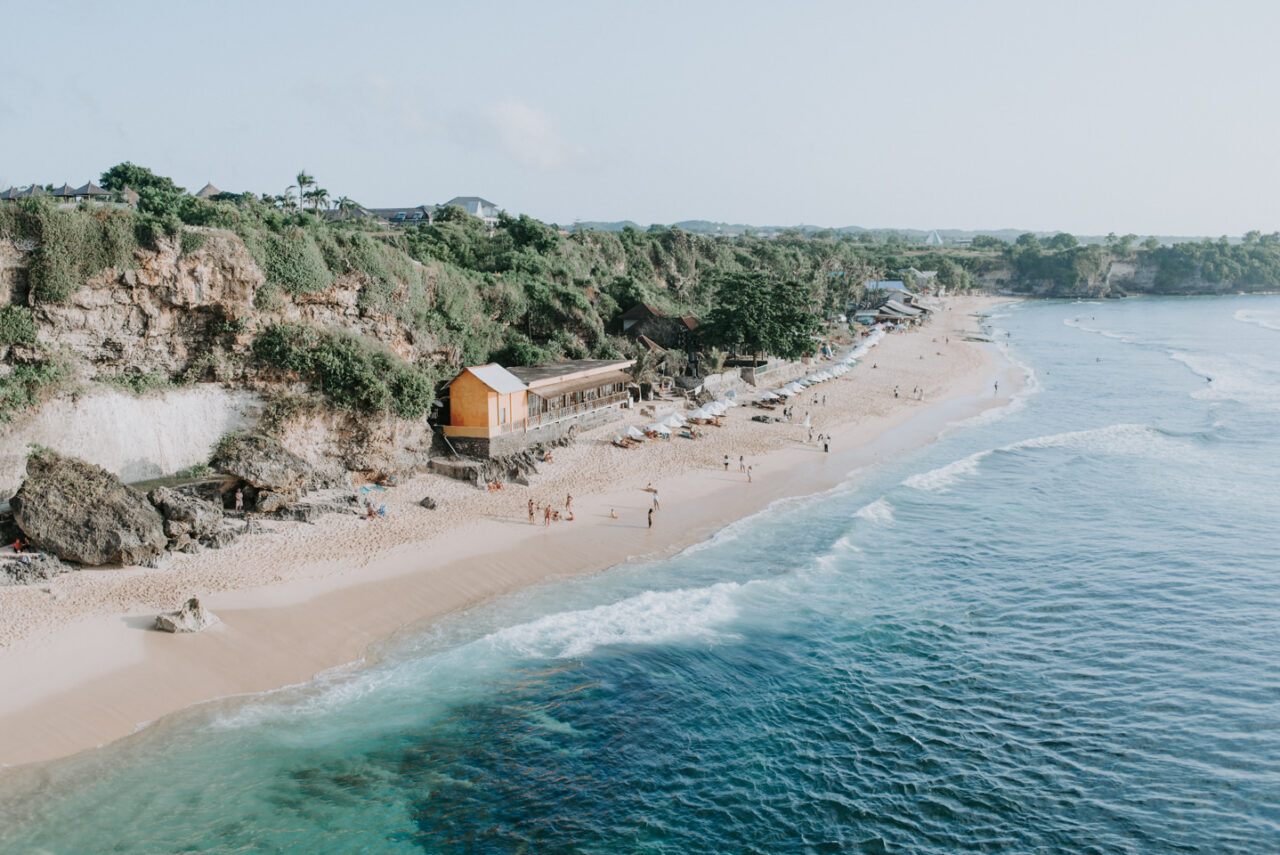 Balangan Beach vibes from above