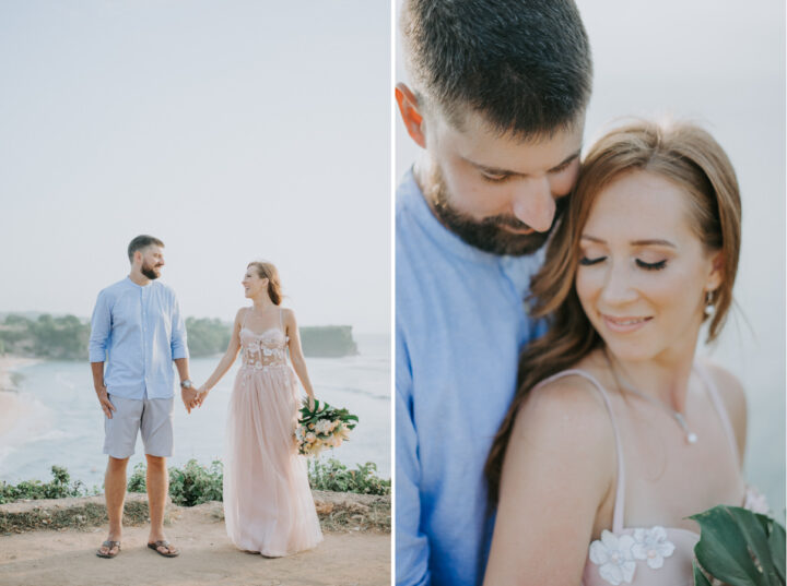 Balangan cliff wedding photo tour