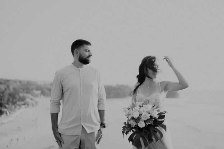 Balangan cliff wedding photo tour