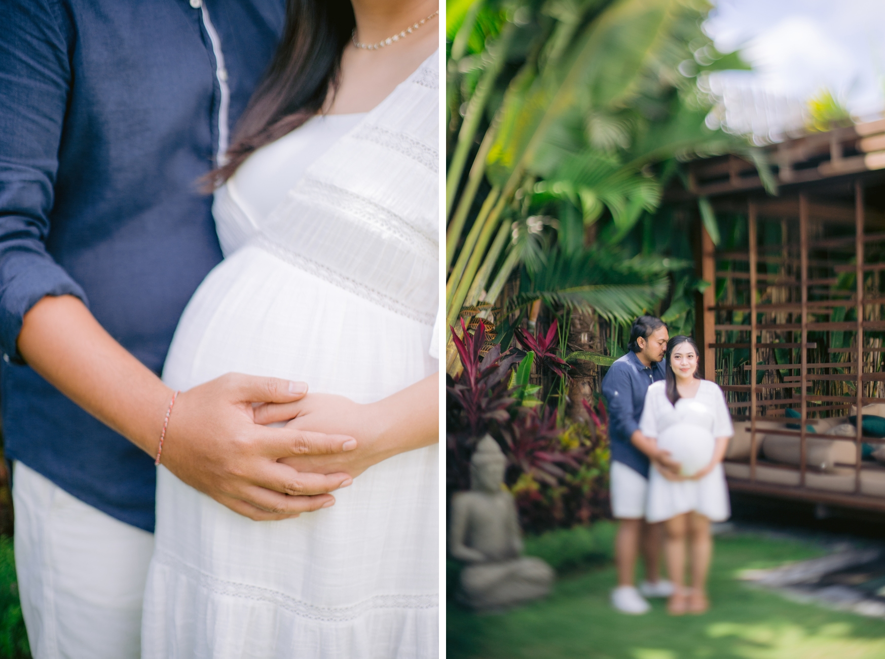Maternity photography in Ubud