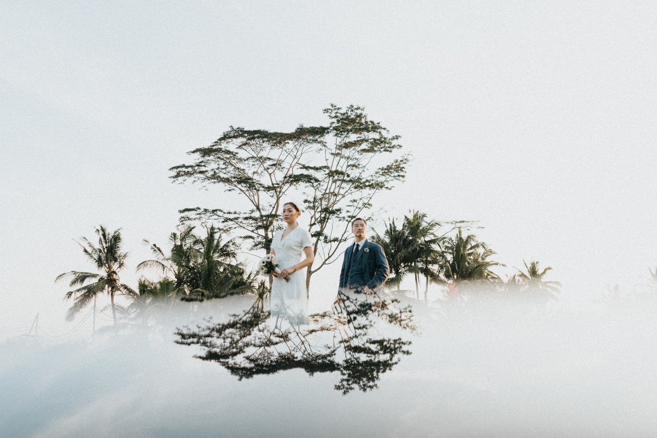 Wedding Photography in Ubud: Warm and Happy as A Clam