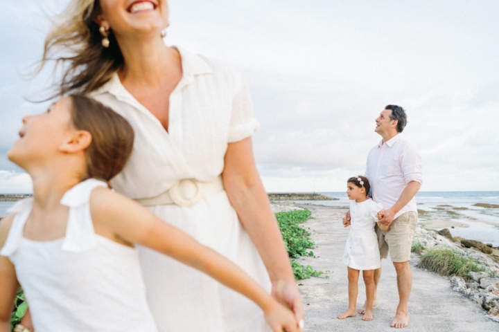 Family photo session at Kempinski Bali