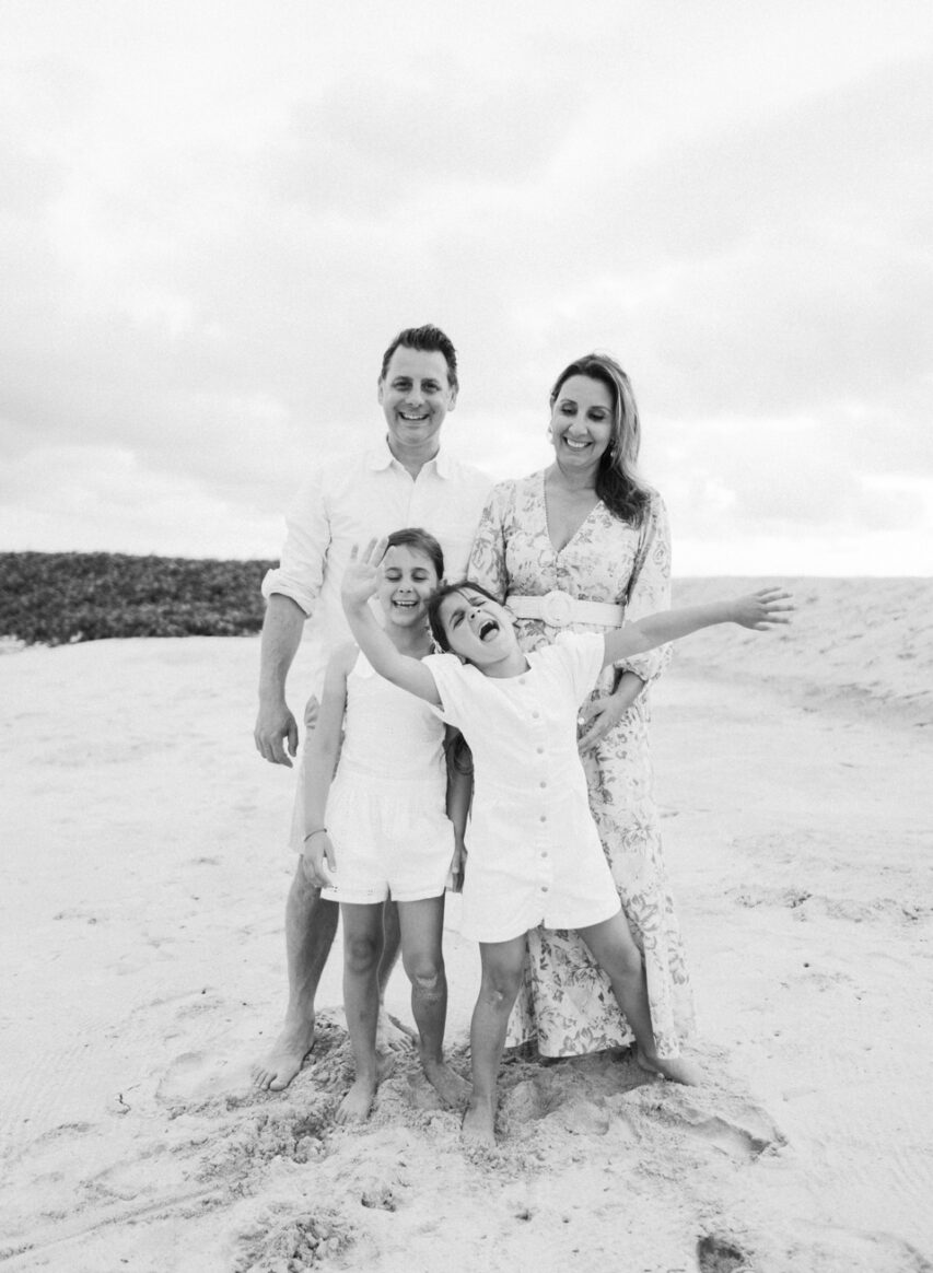 Family Photo at Kempinski Bali: V & S