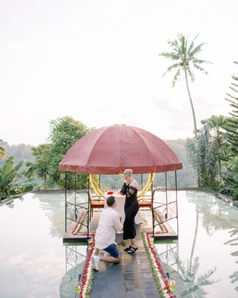 Capturing Love: Surprise Proposal at Kupu-Kupu Barong, Ubud