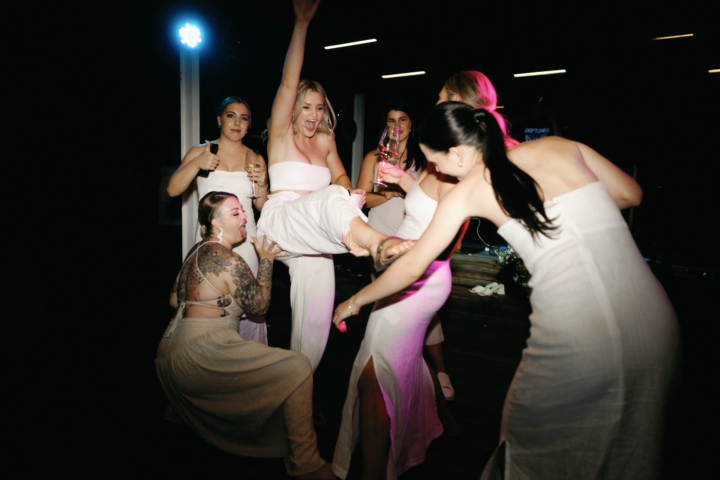 After party intimate wedding at Aston Canggu by Bali Wedding Photographer & Videographer