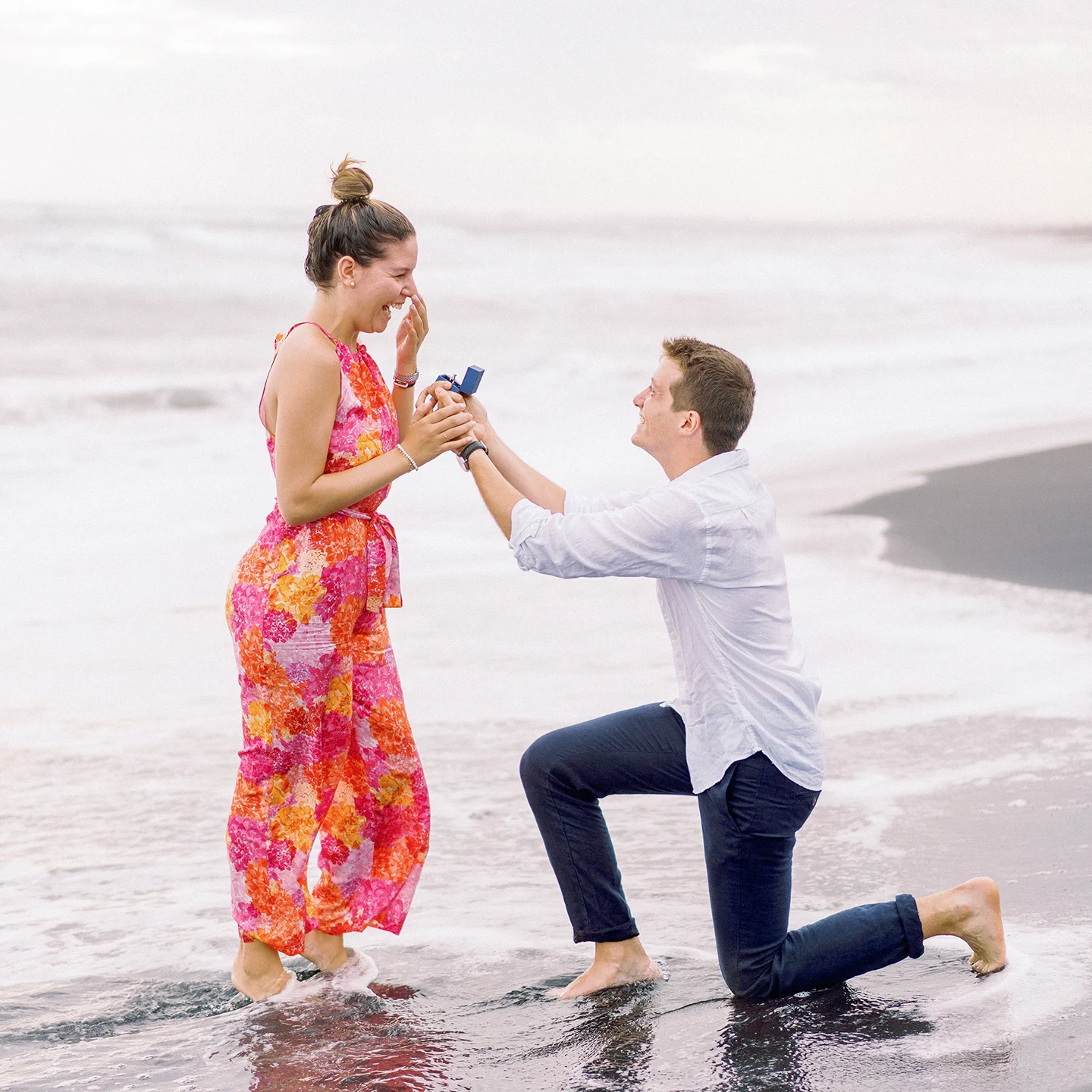 Proposal Engagement Photo session at Seseh Beach