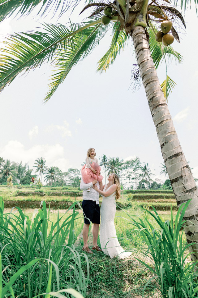 Brooke & Tim’s Emotionally Heartwarming 10th Wedding Anniversary in Ubud, Bali
